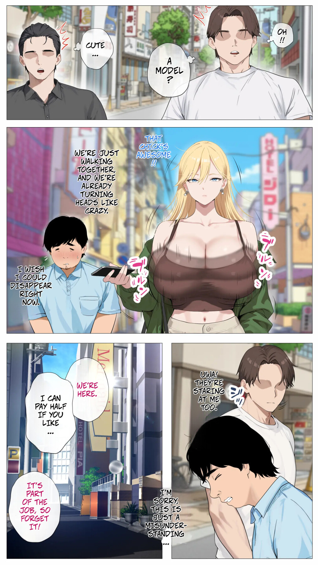 Hentai Manga Comic-The “Salty” Gal Who Wants to Make Money Streaming and the Introvert-Read-7